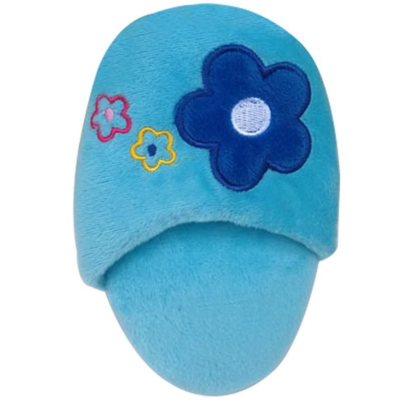Legendog 1pc Slipper Shape Dog Toy Realistic Flower
