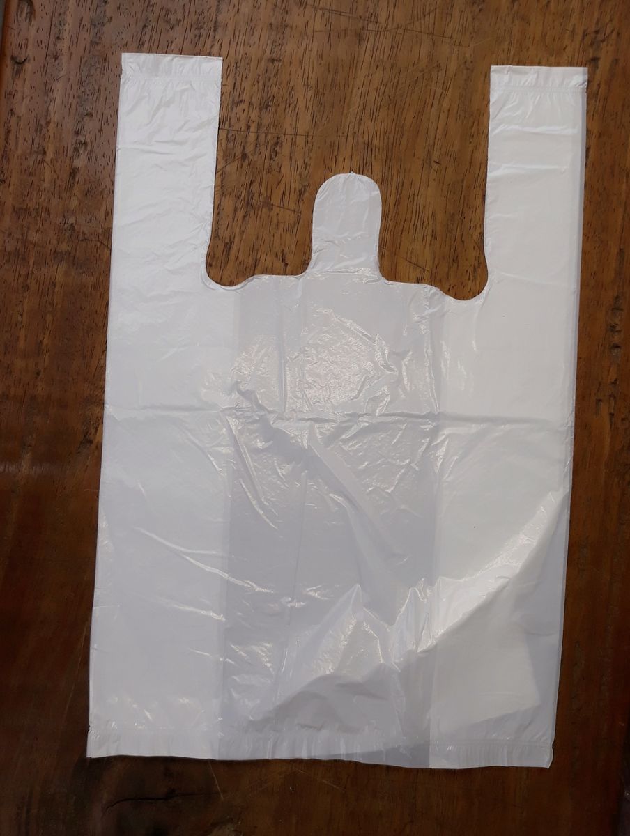 500 PCS Snacks Nylon Bag- Packaging Nylon Flier - White