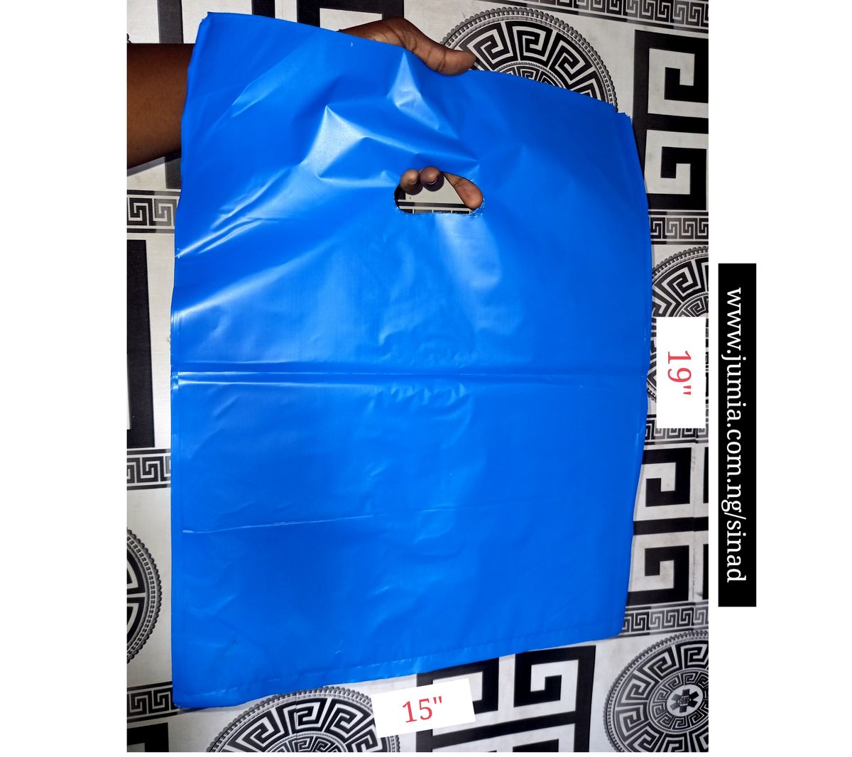 50pcs PolyBag - Nylon Bag- Packaging Nylon - BLUE