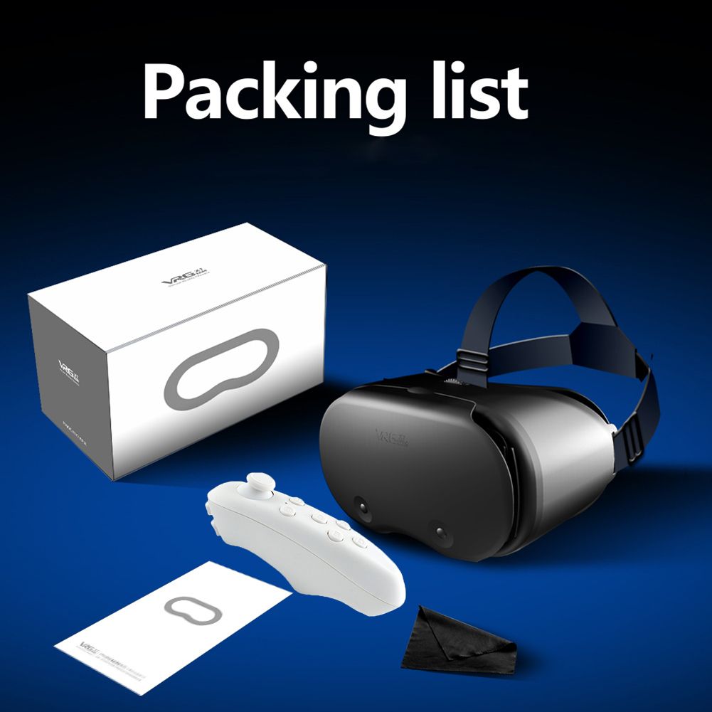 Metaverse 3D VR Headset Wide-angle Smart Virtual Rety Glasses  For 5-7 Inch Smart Phone S Standard