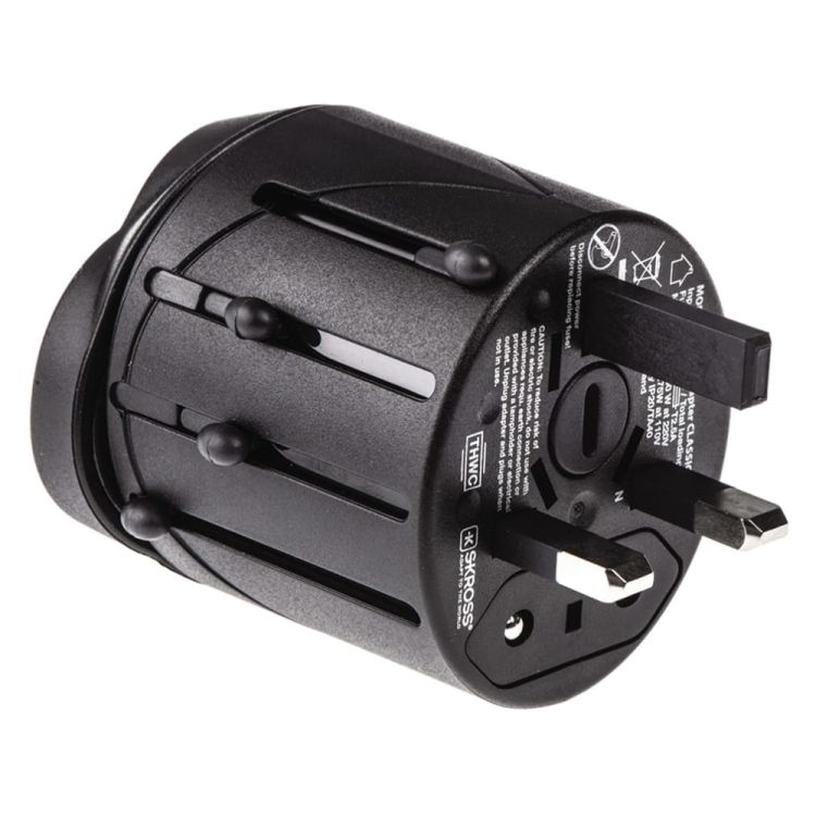 EU + AU + UK + US Plug Travel Universal Adaptor
