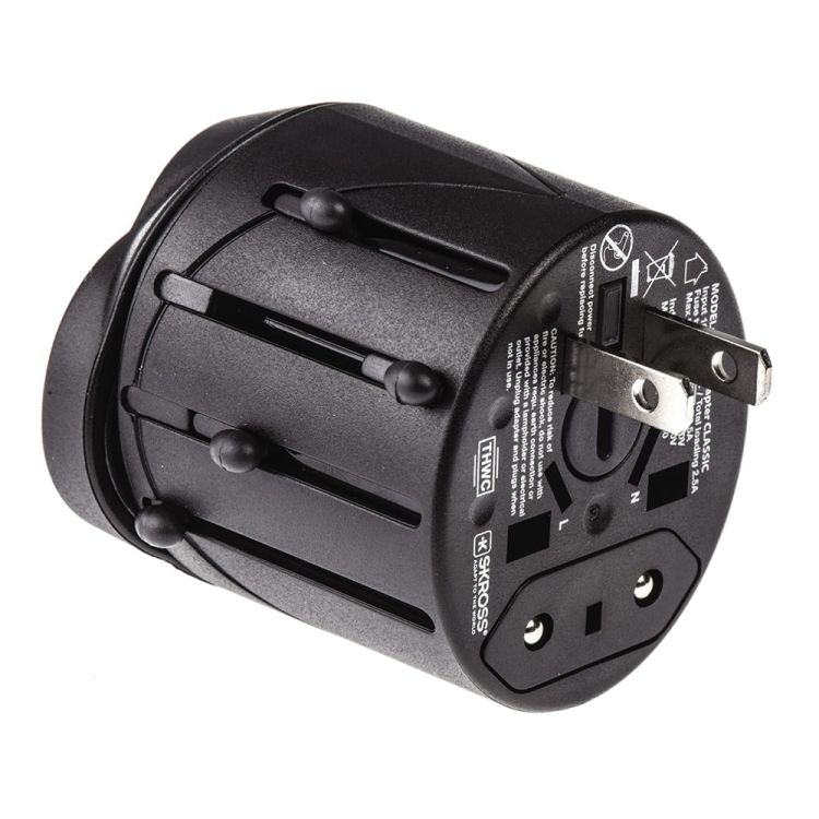 EU + AU + UK + US Plug Travel Universal Adaptor