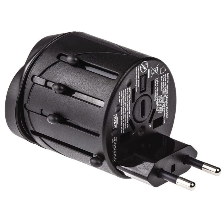 EU + AU + UK + US Plug Travel Universal Adaptor