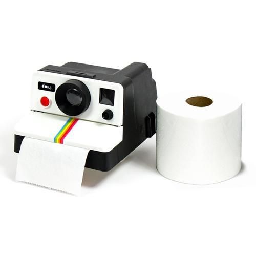 Creative Tissue Box Retro Polaroid Camera Shape Inspired Tissue Boxes Toilet Roll Paper Holder Box Bathroom Retro Decor