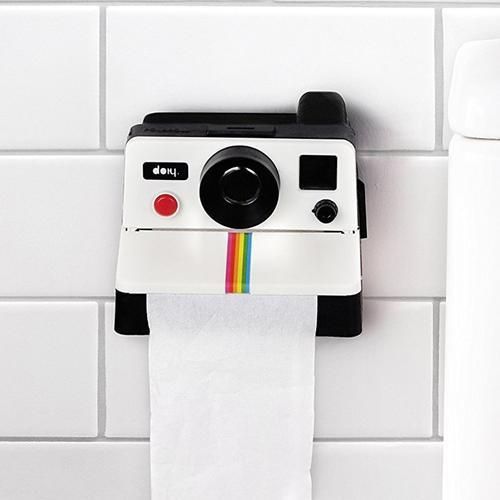 Creative Tissue Box Retro Polaroid Camera Shape Inspired Tissue Boxes Toilet Roll Paper Holder Box Bathroom Retro Decor