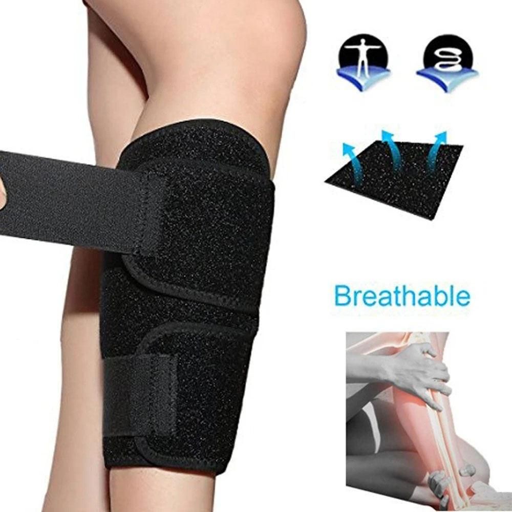 Calf Shin Support Brace, Adjustable Calf Compression Sleeve Wrap Band for Sports