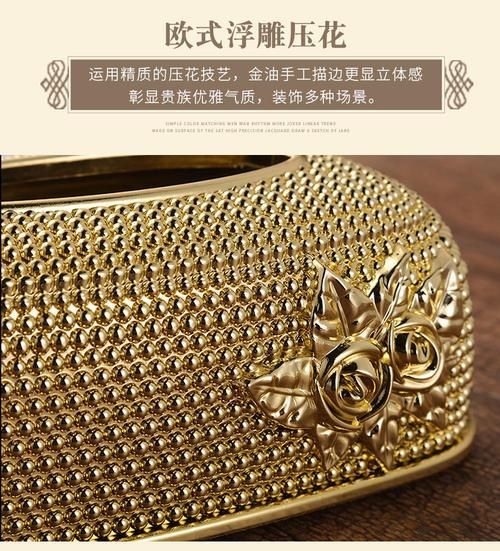 European Style Acrylic Tissue Box Fashion Creative Paper Box KTV Hotel Bar Napkin Container Home Decorations