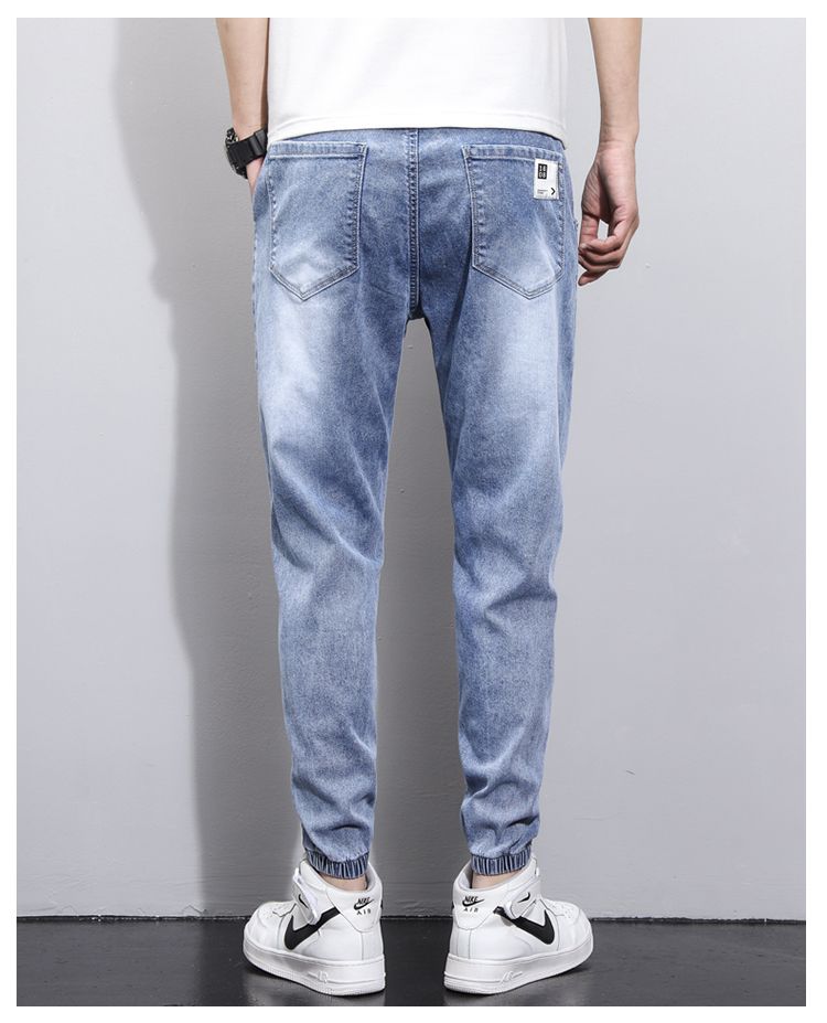Corset Jeans Men's Casual Overalls Loose And Versatile Harem Pants
