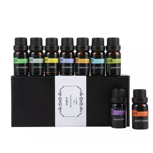Essential Oil Set - 9 Pieces - 10ml Each