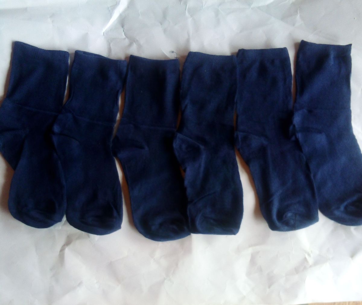 Navy Blue Children Back To School Socksg