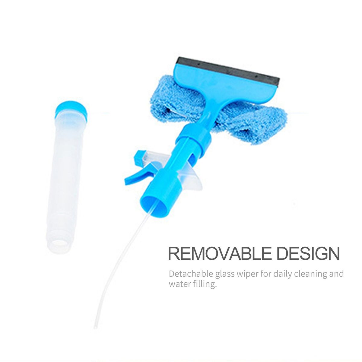 Window Squeegee Multi-Purpose Window Scrubber Double Sided