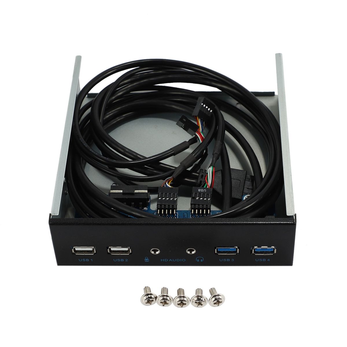 5.25 Inch Desktop Pc Case Internal Front Panel Usb Hub