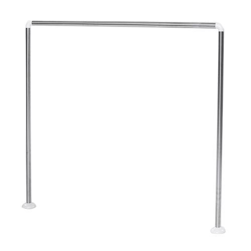 Stainless Steel Bathroom S Rail Rod Aluminum Alloy Shower Cu