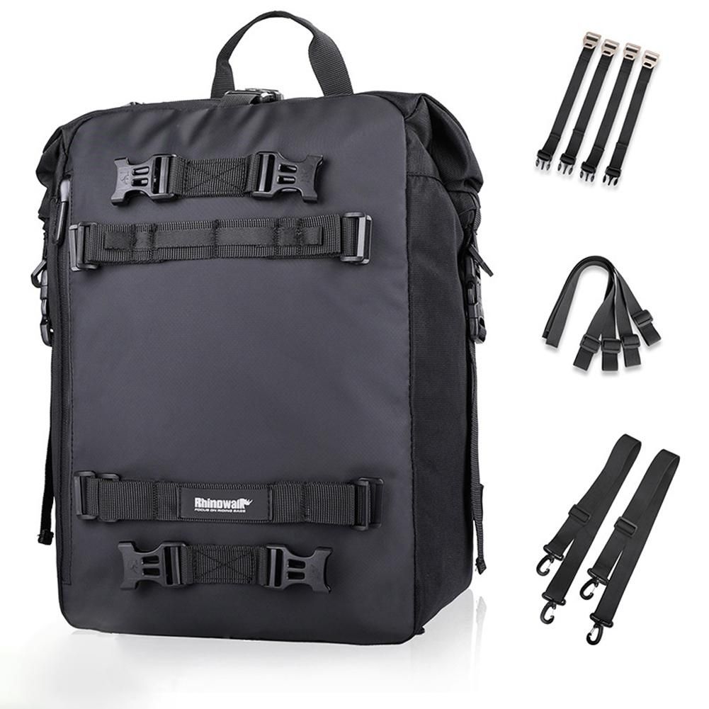 Large Capacity Motorcycle Bag Waterproof Luggage Pack Multi-Function Motorbike Saddle Rack Trunk Luggage Bags