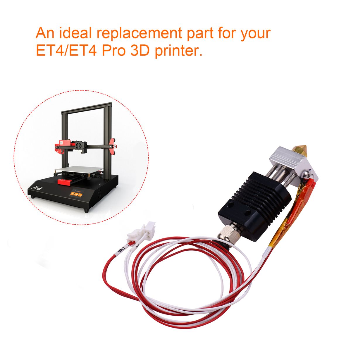 3D Printer Full Metal Hotend Extruder Kit Hot End Set