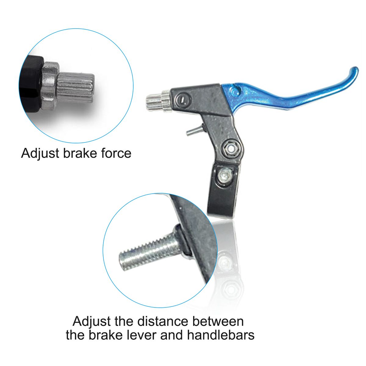 2pcs Bicycle Brake Lever Aluminium Alloy Road Bike V Brake