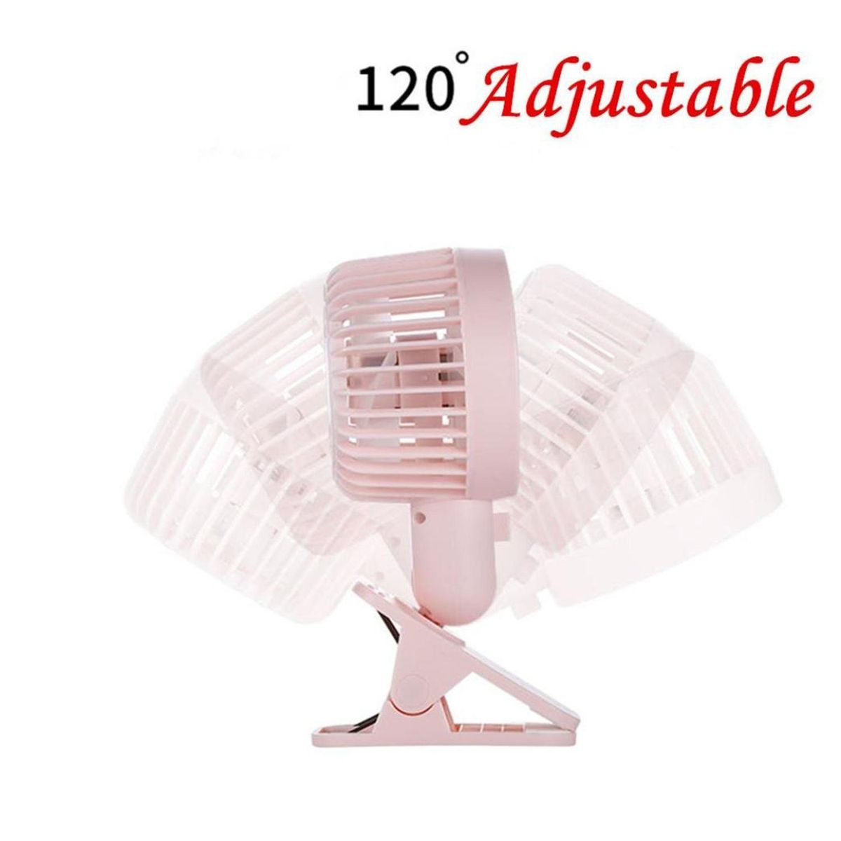 1PC Turn Leaves USB Table Stand Fans 2-Speed Wind Electric