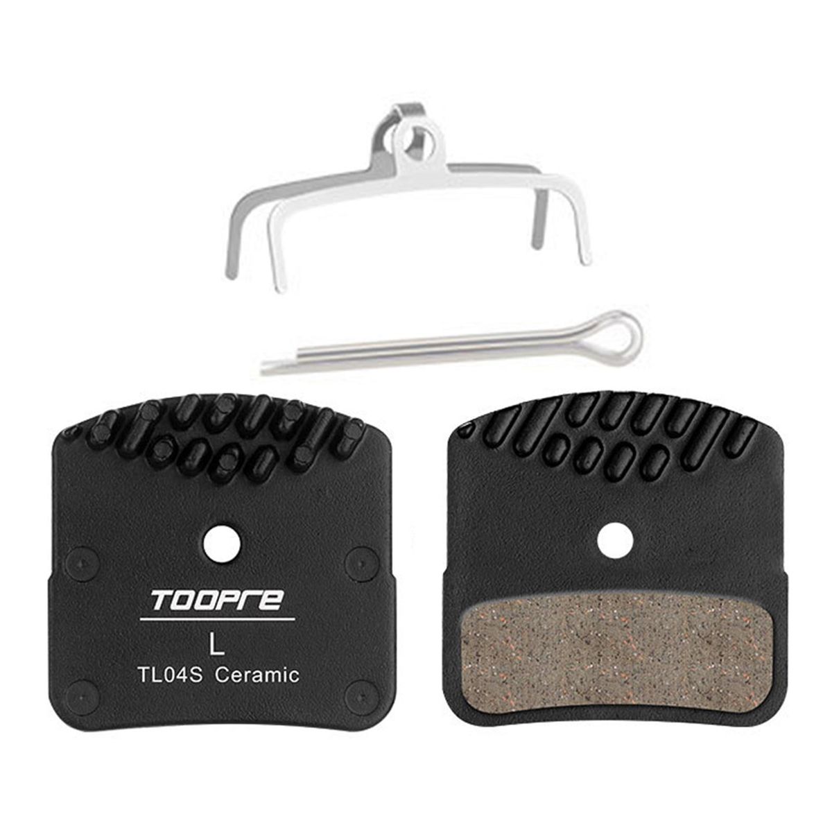 1 Set Disc Brake Cooling Pads High Temperature Resistance Disc Brake Cooling Pads Black
