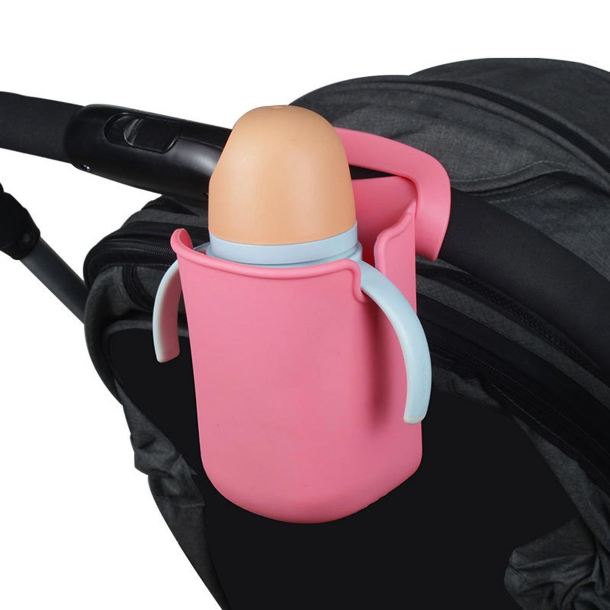 Drink Holder For  Bike Cup Holder For Tricycle Pink