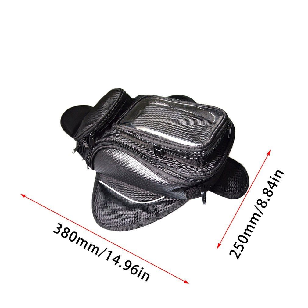 Motorbike Tank Bag Strong Magnet Fuel Single Shoulder