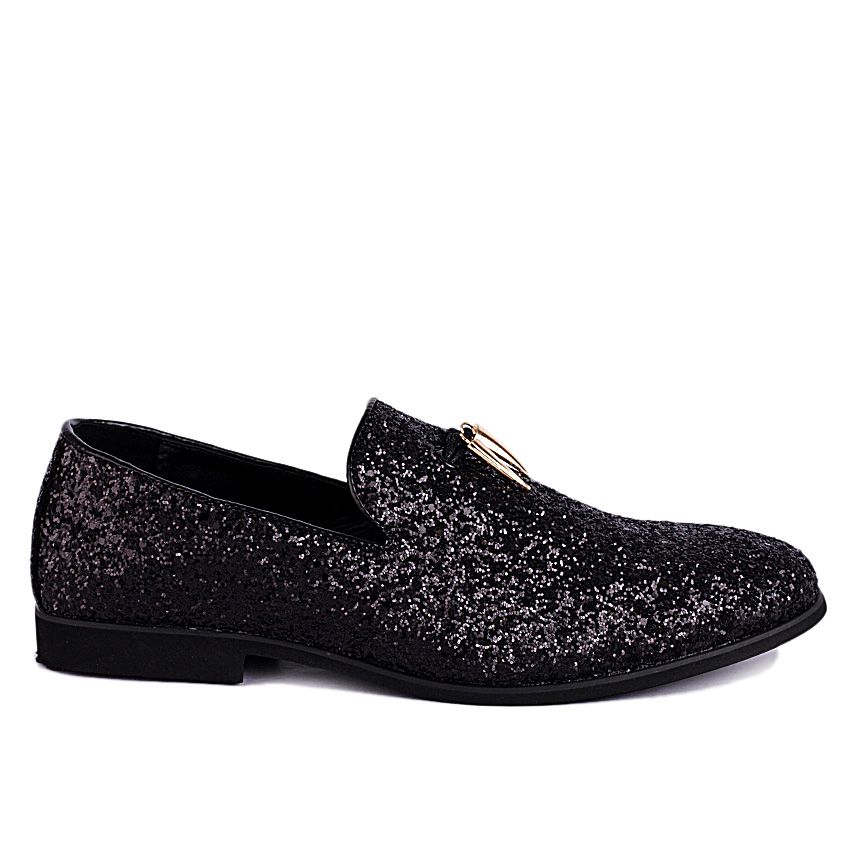 Glitero Men's Luxury Shoes - Black