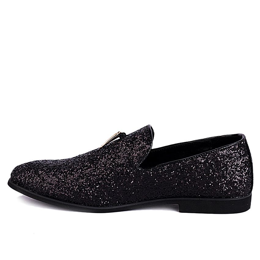 Glitero Men's Luxury Shoes - Black