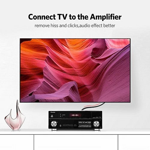 1.5Meter 2RCA To 2 RCA Male To Male Audio Cable Gold-Plated RCA Audio Cable For Home Theater DVD TV Amplifier CD Soundbox By HonTai