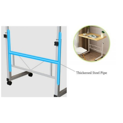 Adjustable Laptop Table With Wheels