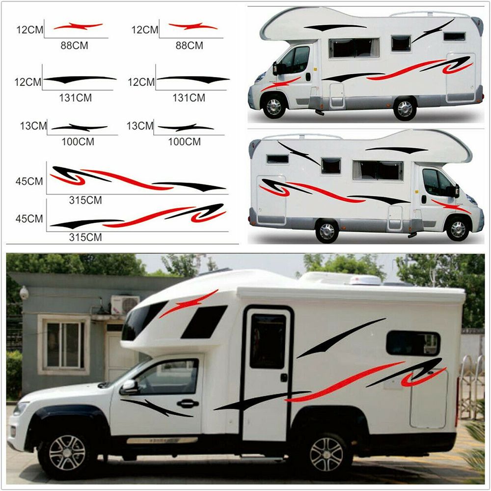 Car Auto Body Sticker Self-Adhesive Side Truck Graphics