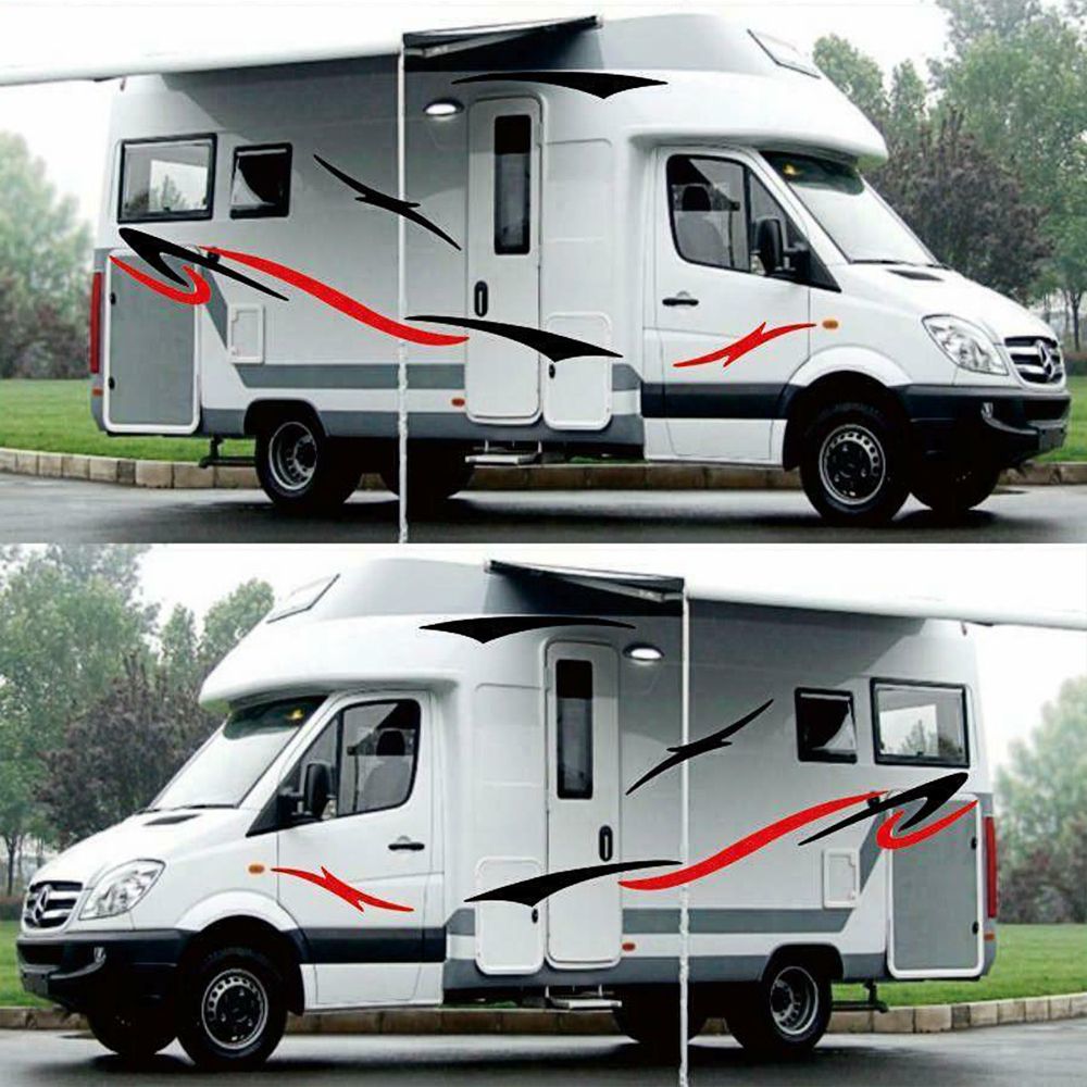 Car Auto Body Sticker Self-Adhesive Side Truck Graphics