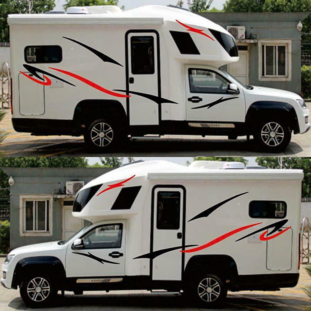 Car Auto Body Sticker Self-Adhesive Side Truck Graphics
