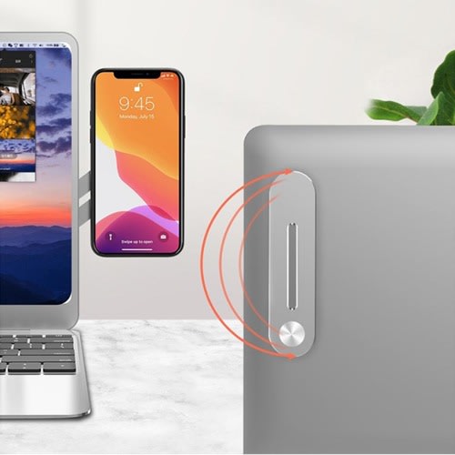 Magnetic Smartphone Holder For Laptop - Computer Mount- multifunctional Bracket