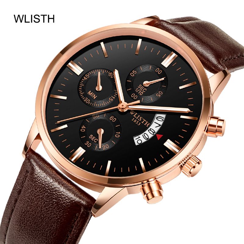 Fashion Fake Three-pin Men's Watch