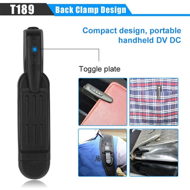 T189 Mini 480P DV Camera Video Recorder Pen