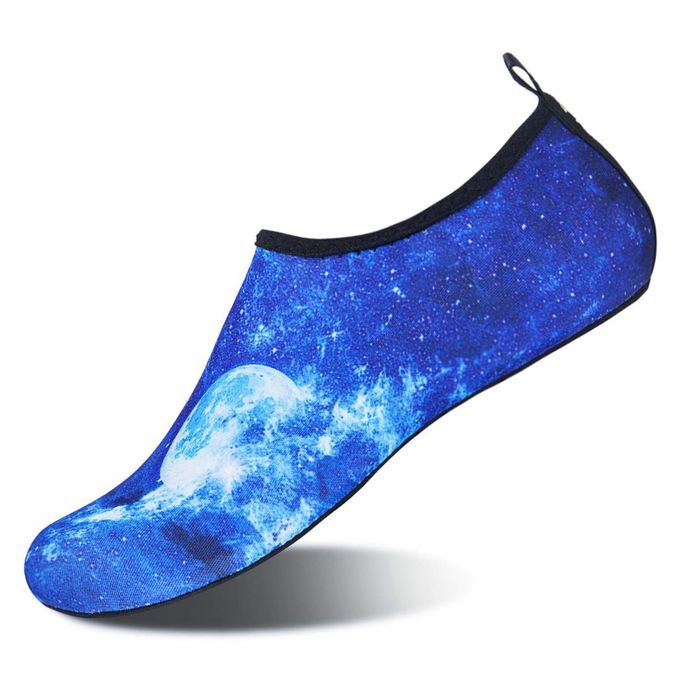 Big Size Water Shoes Beach Diving Yoga Shoes-Blue
