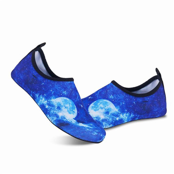 Big Size Water Shoes Beach Diving Yoga Shoes-Blue