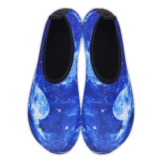 Big Size Water Shoes Beach Diving Yoga Shoes-Blue