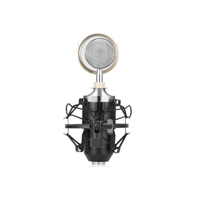 Professional Sound Studio Recording Condenser Microphone With 3.5mm Plug Stand Holder
