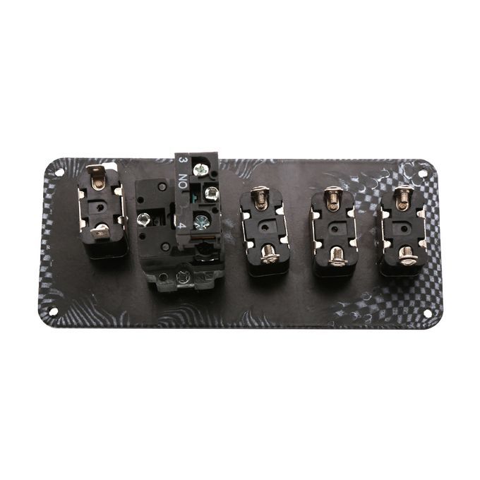 Carbon Fibre Panel Toggle Switch Ignition Engine Start Push