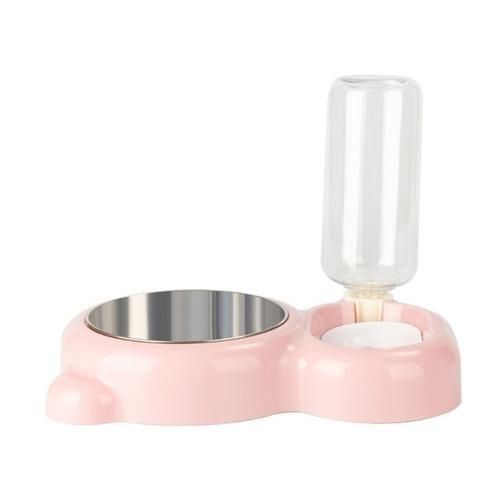 Pet Firm Stainless Steel Durable Bowl Automatic Feeding Supplies Automic Food Container&Water Dispenser