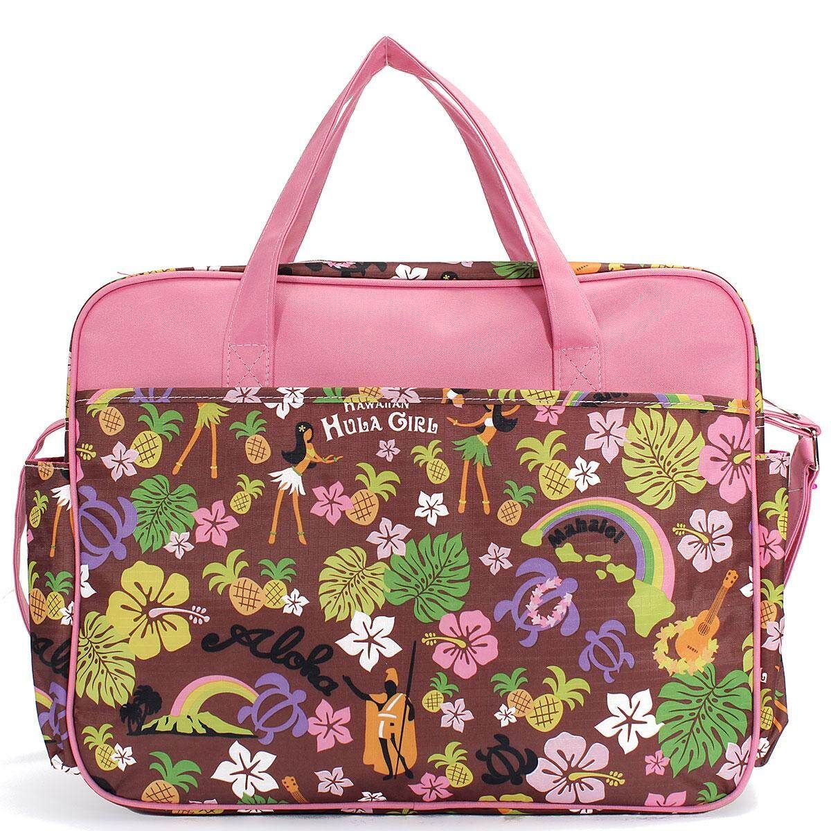Multi Function Baby Diaper Nappy Bag Changing Mat Mummy Tote Shoulder Handbag Hawaii