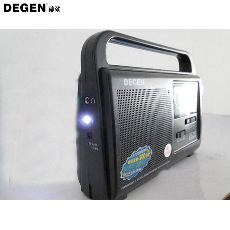 Brand New Portable Degen De390 Radio Fm-Stereo/mw/sw Dsp Wo