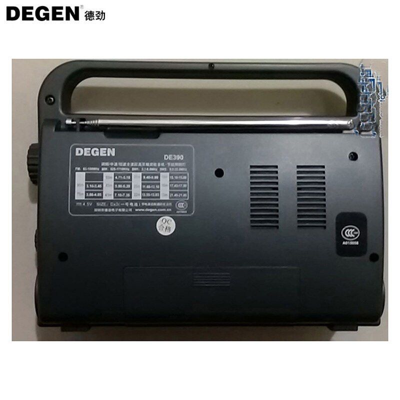 Brand New Portable Degen De390 Radio Fm-Stereo/mw/sw Dsp Wo