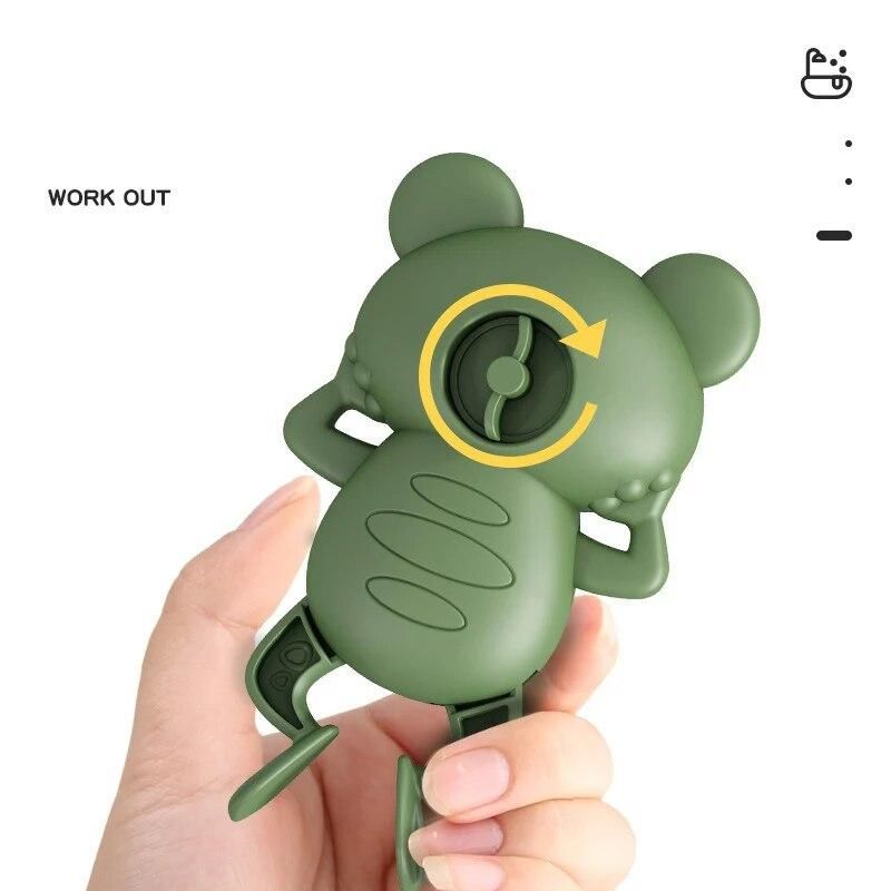 3Pcs Baby Bath Toys Cute Cartoon Frog Wind-up Clockwork Toys Bathroom Beach Swimming Pool Water Game Kids Toddler Water Gifts