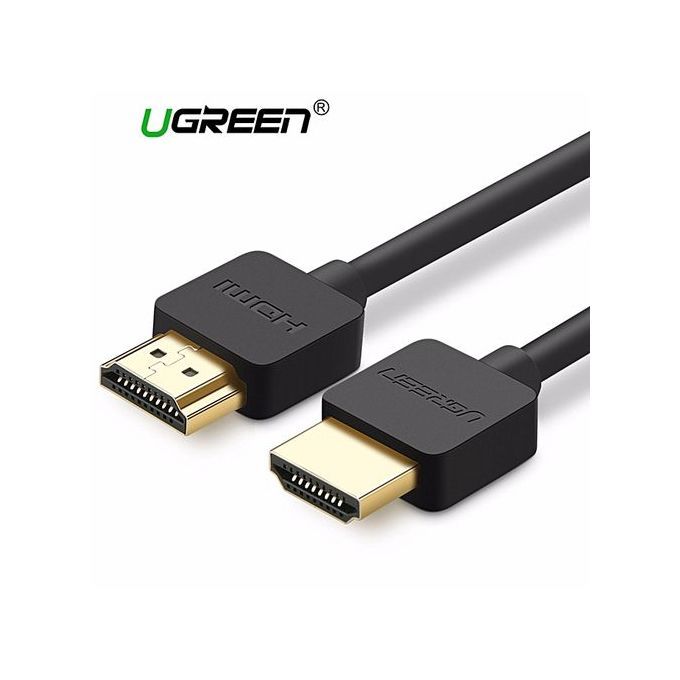 1Meter Slim HDMI Cable HDMI To HDMI Cable HDMI 2.0 4K 3D For Apple TV PS3 Projector HD LCD Computer Cables By HonTai