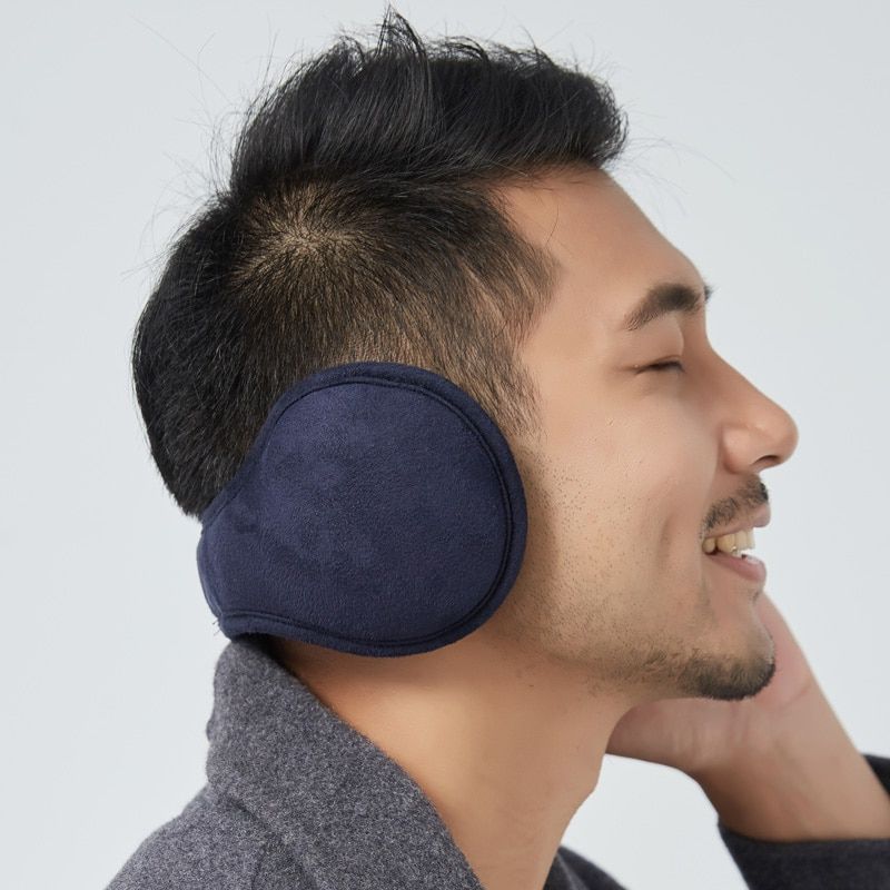 Mosodo Unisex Winter Earmuffs Fleece Ear Warmer For Men Wom