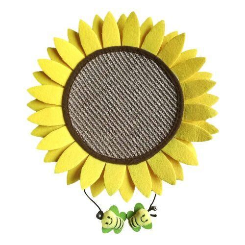 Sisal Cat Scratching Board Sunflower Grinding Claw Cat