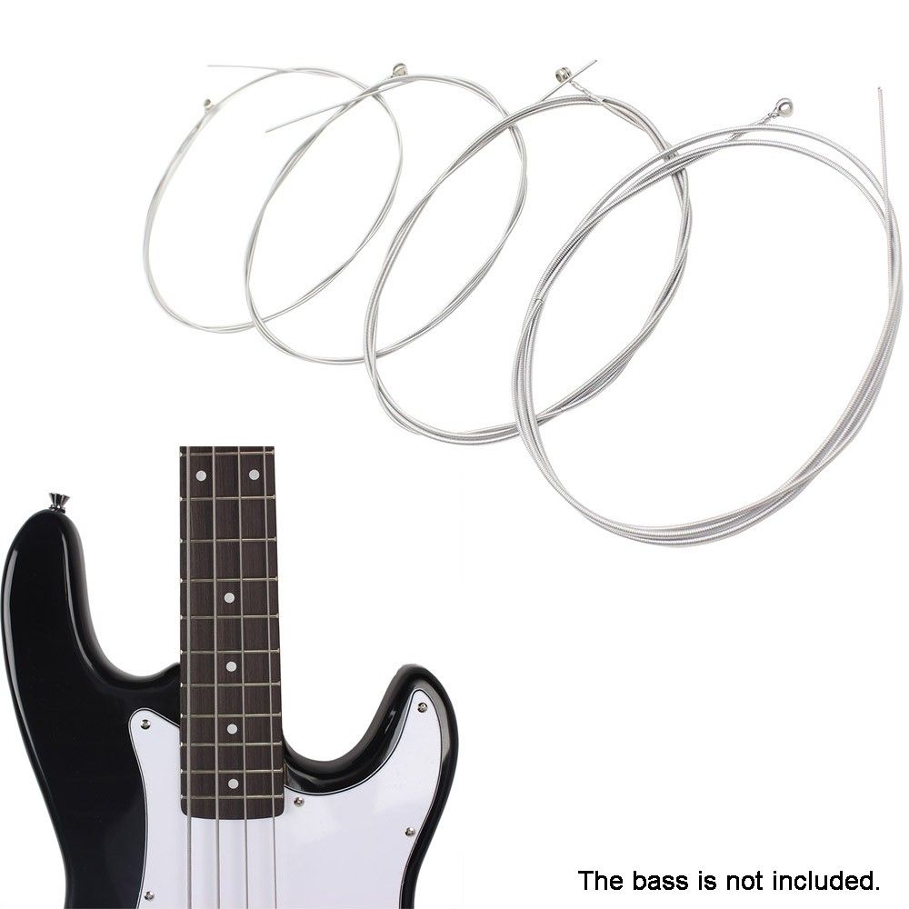 4pcs Electric Bass String Set Nickel Plated Steel Accessory
