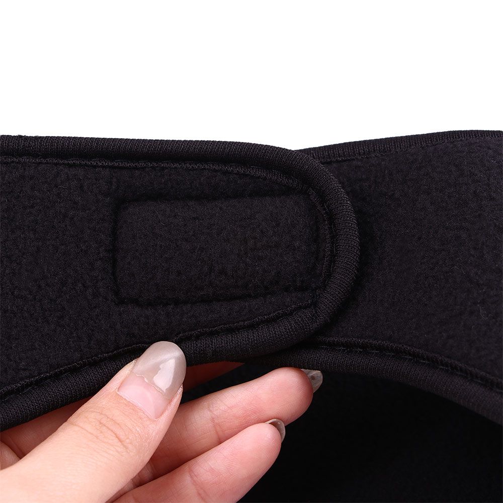Winter Men Women Fleece Earband Stretchy Headband Warmers E