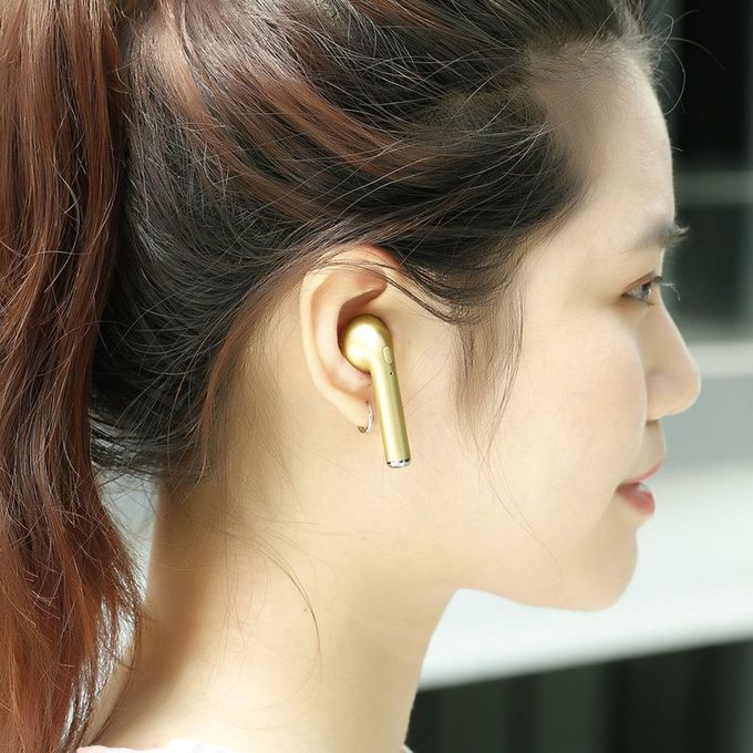 Wireless Musi  Earphone   In-Ear Earphone V4.1+EDR With Mi  Headset-Golden
